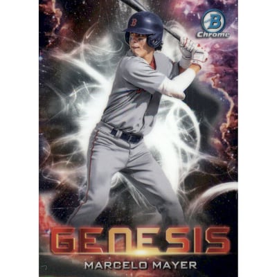 2021 Bowman Chrome Draft Genesis #GNS4 Marcelo Mayer