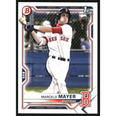2021 Bowman Draft 1st Edition #BD174 Marcelo Mayer