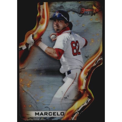 2021 Bowman's Best Heatwave Die Cuts #HW6 Marcelo Mayer