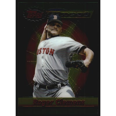 2021 Finest Flashbacks #214 Roger Clemens SP
