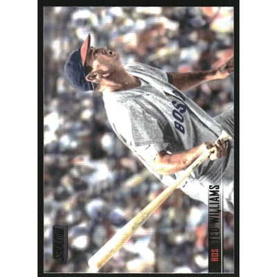 2021 Stadium Club Black Foil #195 Ted Williams