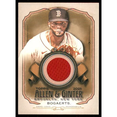 2021 Topps Allen and Ginter Relics #AGAXB Xander Bogaerts