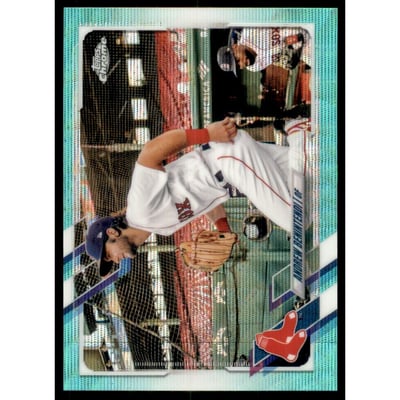 2021 Topps Chrome Aqua Wave Refractors #39 Andrew Benintendi