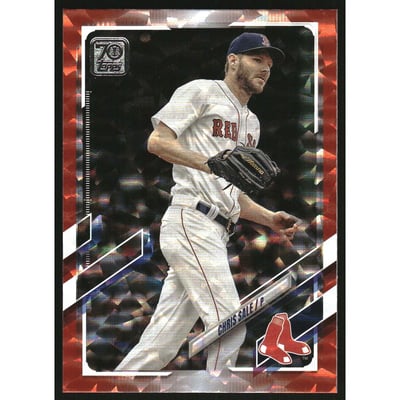 2021 Topps Orange Foil #609 Chris Sale