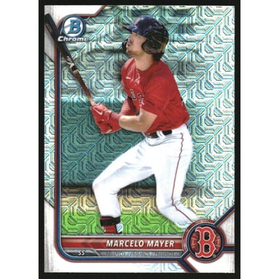 2022 Bowman Chrome Mega Box Prospects #BCP126 Marcelo Mayer