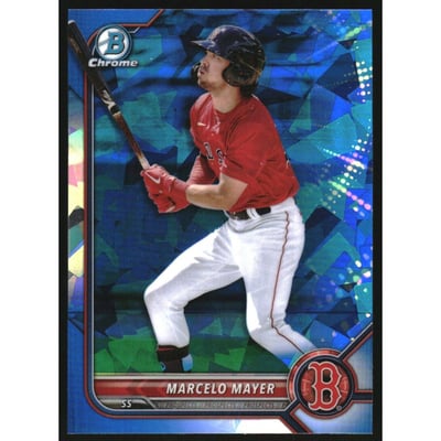 2022 Bowman Chrome Sapphire Prospects #BCP126 Marcelo Mayer