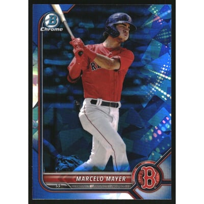2022 Bowman Chrome Sapphire Prospects #BCP237 Marcelo Mayer