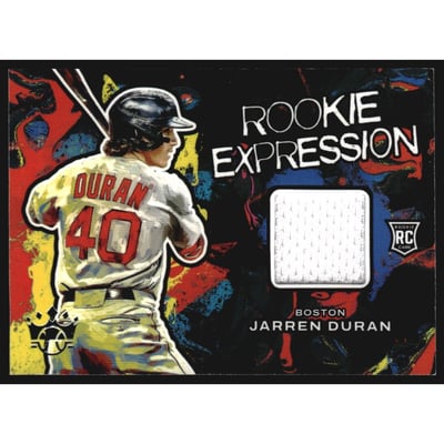 2022 Diamond Kings Rookie Expression Relics #17 Jarren Duran
