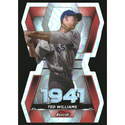 2022 Finest Career Year Die Cuts #FCYTW Ted Williams