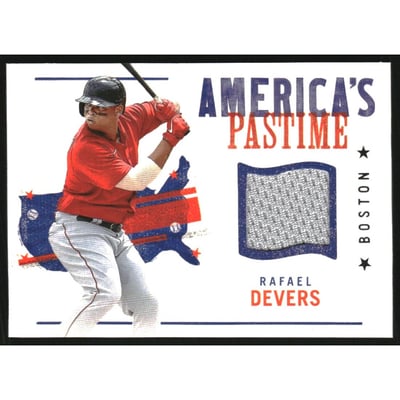 2022 Panini Chronicles America's Pastime Swatches #30 Rafael Devers