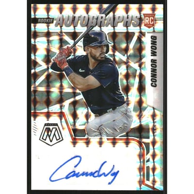 2022 Panini Mosaic Rookie Autographs Mosaic #10 Connor Wong