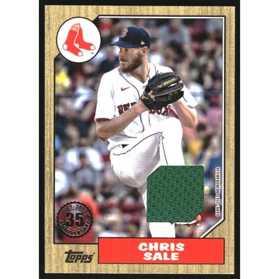 2022 Topps '87 Topps Relics #87RCSA Chris Sale