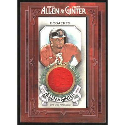 2022 Topps Allen and Ginter Mini Framed Relics #MFRXB Xander Bogaerts