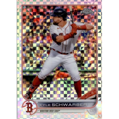2022 Topps Chrome X-fractors #110 Kyle Schwarber