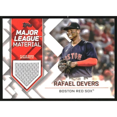 2022 Topps Update Major League Materials #MLMRDE Rafael Devers