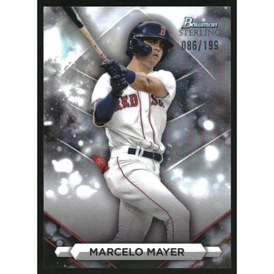 2023 Bowman Sterling Prospects Refractors #BSP58 Marcelo Mayer