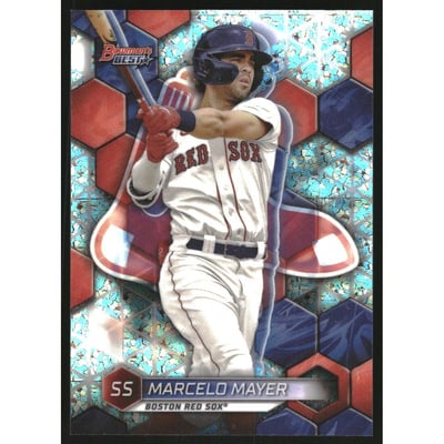 2023 Bowman's Best Top Prospects Mini Diamond Refractors #TP19 Marcelo Mayer