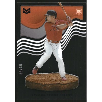 2023 Panini Chronicles Magnitude Blue #15 Masataka Yoshida