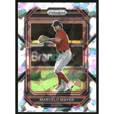 2023 Panini Prizm Prizms Ice #144 Marcelo Mayer
