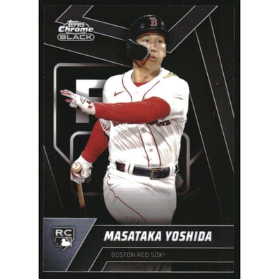 2023 Topps Chrome Black Rookie Design Variations #11 Masataka Yoshida