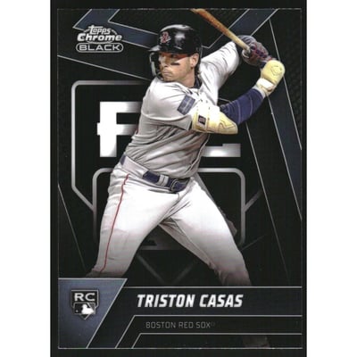 2023 Topps Chrome Black Rookie Design Variations #24 Triston Casas