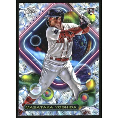 2023 Topps Cosmic Chrome Nucleus Refractors #185 Masataka Yoshida
