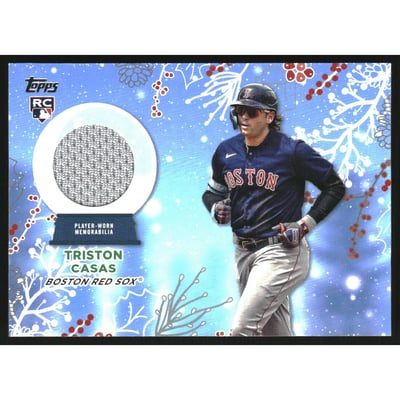 2023 Topps Holiday Relics #RCTC Triston Casas
