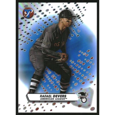 2023 Topps Pristine Blue Refractors #247 Rafael Devers