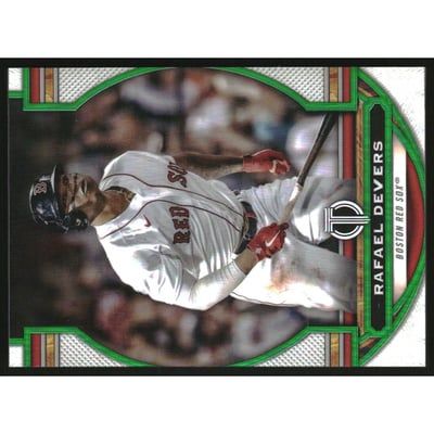 2023 Topps Tribute Green #73 Rafael Devers