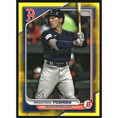 2024 Bowman Yellow #5 Masataka Yoshida