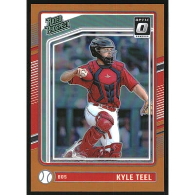 2024 Donruss Optic Orange #167 Kyle Teel