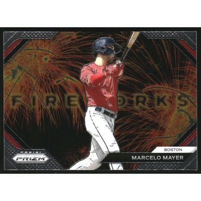 2024 Panini Prizm Fireworks #24 Marcelo Mayer