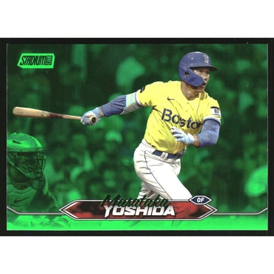 2024 Stadium Club Green Foil #96 Masataka Yoshida