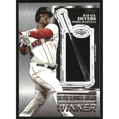 2024 Topps '23 Silver Slugger Award Winners Black #SSRD Rafael Devers