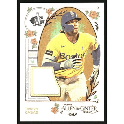 2024 Topps Allen and Ginter Relics #AGRTC Triston Casas B