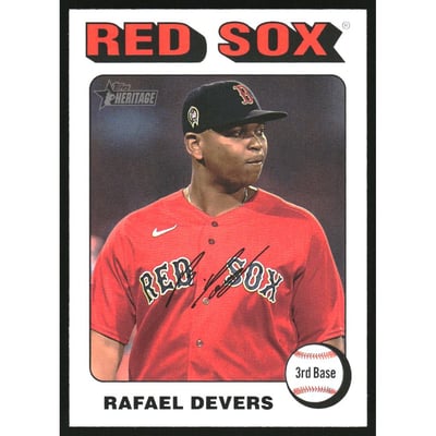 2024 Topps Heritage White Border #239 Rafael Devers