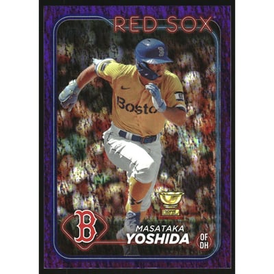 2024 Topps Purple Foil #228 Masataka Yoshida
