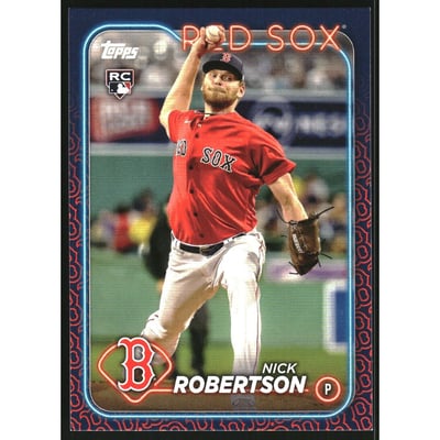 2024 Topps Team Color Border Variations #13 Nick Robertson