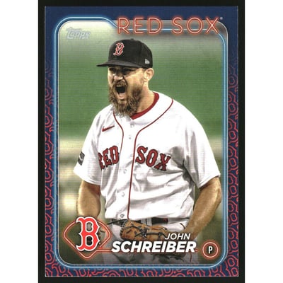 2024 Topps Team Color Border Variations #426 John Schreiber