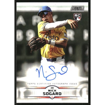 2025 Stadium Club Autographs #SCBANSO Nick Sogard