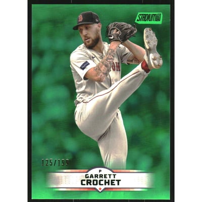 2025 Stadium Club Green #18 Garrett Crochet