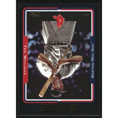2025 Topps Archives Black Foilboard #244 Ted Williams