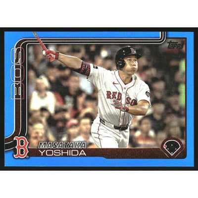 2025 Topps Blue Rainbow Foil #324 Masataka Yoshida