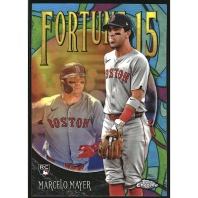 2025 Topps Chrome Update Fortune 15 #F1520 Marcelo Mayer