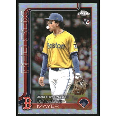 2025 Topps Chrome Update Refractors #USC117 Marcelo Mayer