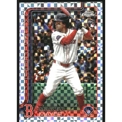 2025 Topps Chrome Update X-Fractors #USC9 Marcelo Mayer
