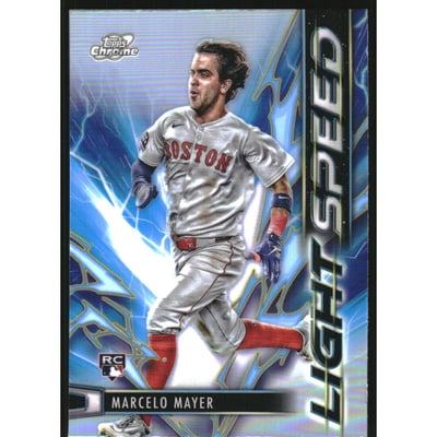 2025 Topps Cosmic Chrome Light Speed #LS12 Marcelo Mayer