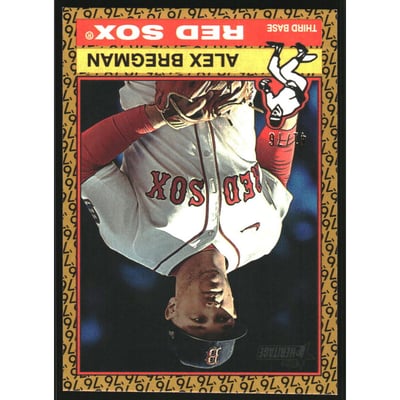 2025 Topps Heritage Color of the Year #710 Alex Bregman SP