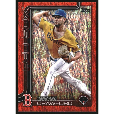 2025 Topps Orange Holo Foil #515 Kutter Crawford