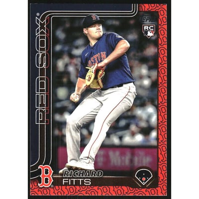 2025 Topps Team Color Border #670 Richard Fitts